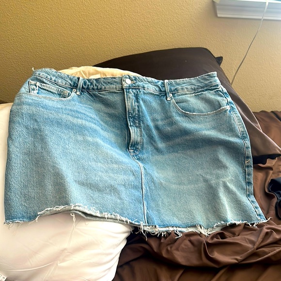 Good American Size 20 Denim Skirt - Picture 1 of 4